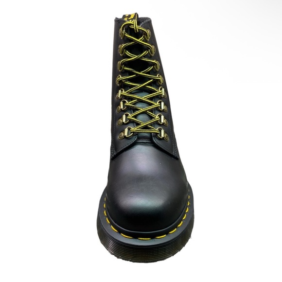 Dr. Martens 1460 Pascal 8 Eyelet Fleece Lined Wintergrip Combat Boots, Black - Picture 4 of 16